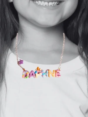 collar personalizable para niña "animales fantásticos"