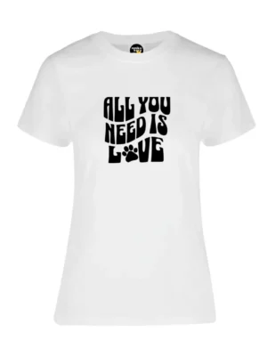 playera para mujer "all you need es love"