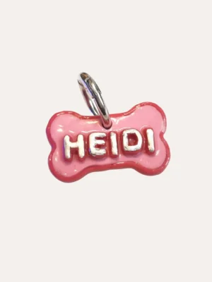 placa de identificación para mascota