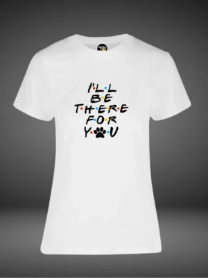 playera de mujer "amigos"