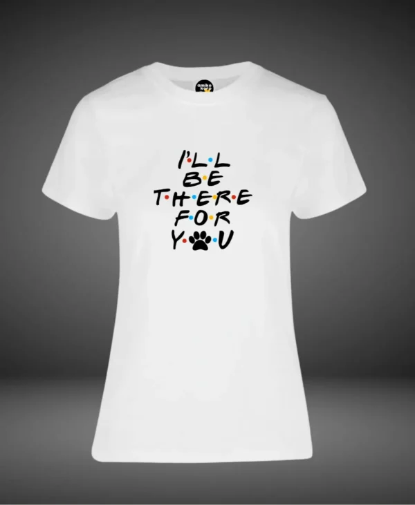 playera de mujer "amigos"