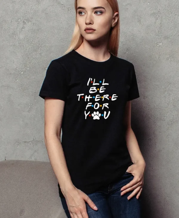 playera de mujer "amigos"