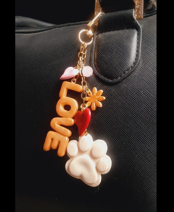 charm love para bolsa