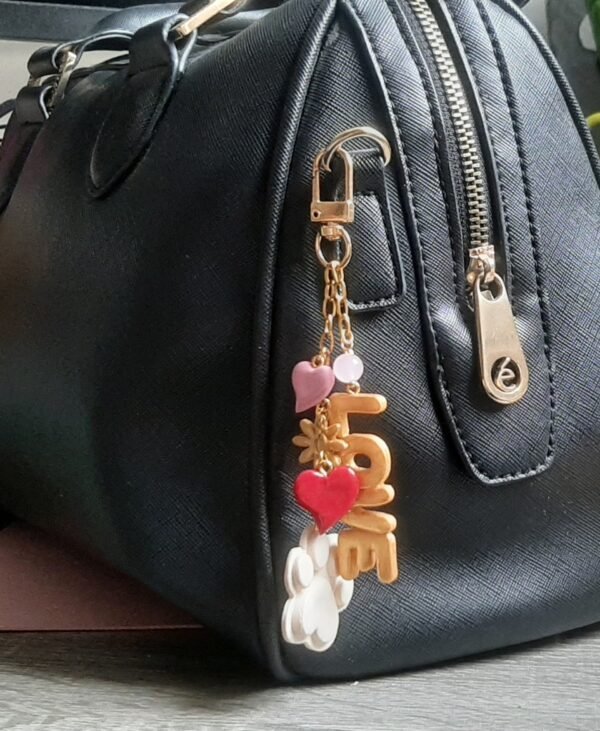 charm love para bolsa