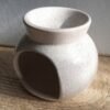 Quemador redondo granito - incluye dos velitas de té