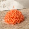 Vela flor de cempasúchil