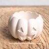 Vela de fantasma de gato o perro con calabaza para Día de Muertos - Otoño