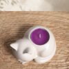 Figura de gatito para velas de té, con aromas de colección