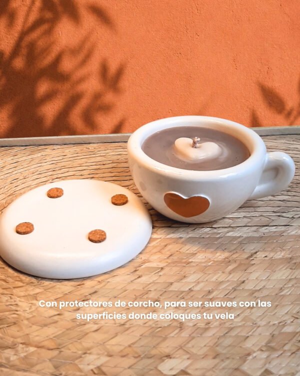 tacita 4 Vela de tacita de café